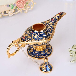 Foto 3 | Foto 3 | Joyero Árabe Claro Con Lámpara Vintage De Aladdin Magic Genie - Venta Internacional.