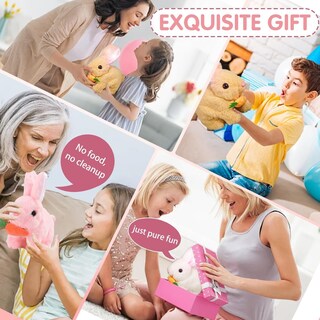 Foto 4 | Foto 4 | Toy Rabbit Duoyintl Rabbit Rabbit Conejo Realista De Pascua - Venta Internacional.