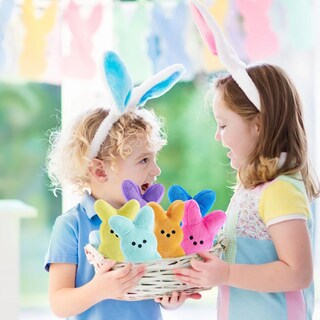 Foto 4 | Foto 4 | Juguetes De Peluche Con Forma De Conejito De Peluche Perukoyo Para Pascua 16 Unidades Para Niños - Venta Internacional.