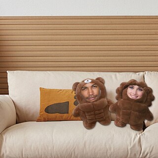 Foto 6 | Foto 6 | Oso Musculoso Personalizado Coregiftr De Peluche Con Cara Personalizada - Venta Internacional.