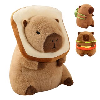 Foto 1 | Foto 1 | Capibar Lvqing De Peluche Con Auriculares Toast Para Niños De 40 Cm - Venta Internacional.