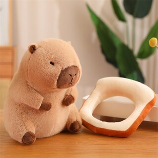 Foto 2 | Foto 2 | Capibar Lvqing De Peluche Con Auriculares Toast Para Niños De 40 Cm - Venta Internacional.