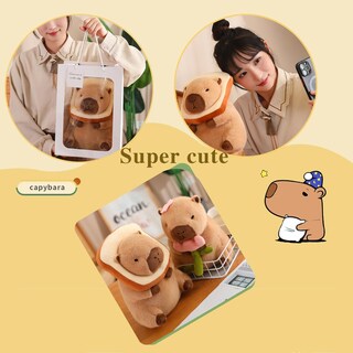 Foto 4 | Foto 4 | Capibar Lvqing De Peluche Con Auriculares Toast Para Niños De 40 Cm - Venta Internacional.