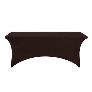 Foto 2 | Foto 2 | Funda De Mesa Hezuzo Spandex Para Mesa Ajustable De 6 Pies Color Marrón - Venta Internacional.
