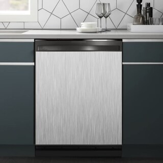 Foto 1 | Foto 1 | Funda Magnética Genérica Plateada Para Lavavajillas  De Acero Inoxidable  58 5 X 92 Cm - Venta Internacional.