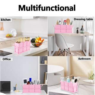 Foto 6 | Foto 6 | Soporte Para Utensilios Nelybet Estuche Metálico Para Cubiertos 3 Compartimentos - Venta Internacional.