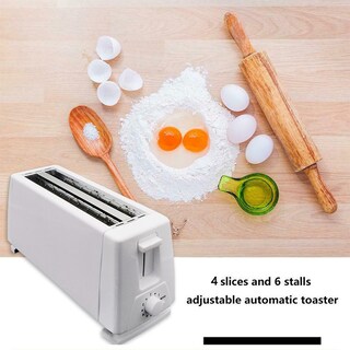 Foto 3 | Foto 3 | Tostadora De 4 Rebanadas De Gran Capacidad Totalmente Automática De Seis Velocidades - Venta Internacional.