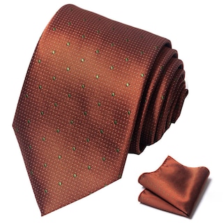 Foto 2 | Foto 2 | Vestido De Negocios Cromoncent Para Hombre Combinación De Camisa Y Corbata Color Naranja L - Venta Internacional.