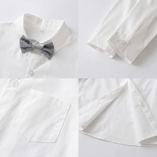 Foto 5 | Foto 5 | Traje De Ropa Para Niños Pequeños Artmine Gentleman Wedding De 12 A 18 M - Venta Internacional.