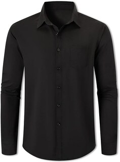 Foto 4 | Foto 4 | Vestido De Negocios Cromoncent Para Hombre Combinación De Camisa Y Corbata Color Negro Talla L - Venta Internacional.