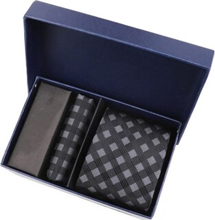 Foto 2 | Foto 2 | Combinación De Camisa Y Corbata Cromoncent Vestido De Negocios Para Hombre Blanco/negro - Venta Internacional.