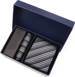 Foto 5 | Foto 5 | Combinación De Camisa Y Corbata Cromoncent Para Hombre Color Negro Talla L - Venta Internacional.