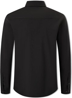 Foto 3 | Foto 3 | Vestido De Negocios Cromoncent Para Hombre Combinación De Camisa Y Corbata Negro Talla S - Venta Internacional.