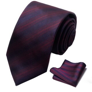 Foto 4 | Foto 4 | Vestido De Negocios Cromoncent Para Hombre Combinación De Camisa Y Corbata Color Burdeos - Venta Internacional.