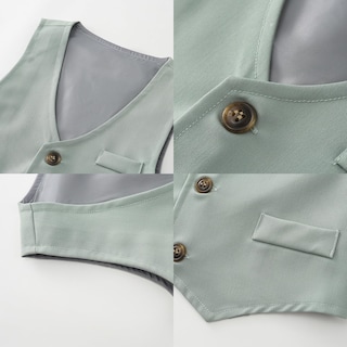 Foto 5 | Foto 5 | Traje De Ropa Para Niños Pequeños Artmine Gentleman Wedding 18-24 M - Venta Internacional.