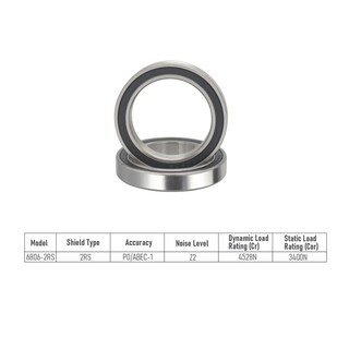 Foto 4 | Foto 4 | Rodamiento De Bolas Focmkeas 6806-2rs  10 Unidades  30 X 42 X 7 Mm  Acero Cromado - Venta Internacional.