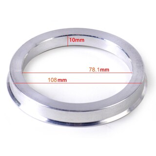 Foto 4 | Foto 4 | Anillos Céntricos Para Cubos De Rueda Zhteapr De 78 1 Mm A 108 Mm De Aluminio - Venta Internacional.