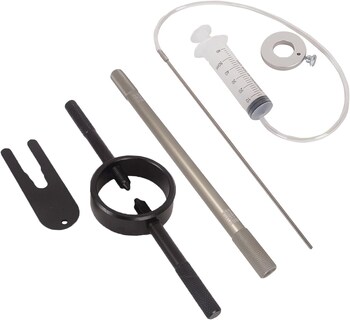 Foto 1 | Foto 1 | Juego De Herramientas Moto4u Fork Service Con Nivel De Aceite De Horquilla Y Compresor De Resorte - Venta Internacional.