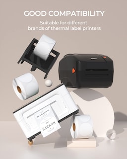 Foto 5 | Foto 5 | Etiquetas Autoadhesivas Térmicas Munbyn Círculo De 5 Cm Autoadhesivas 4 Rollos - Venta Internacional.