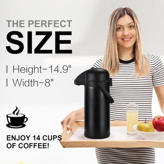Foto 4 | Foto 4 | Dispensador De Café Airpot Dumfoin 2 5 L Con Aislamiento Térmico - Venta Internacional.