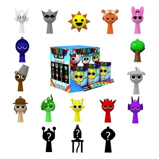 Foto 1 | Foto 1 | Figuras De Acción Mystery Box Jiensa Sprunki (paquete De 5) Con 40 Caracteres - Venta Internacional.