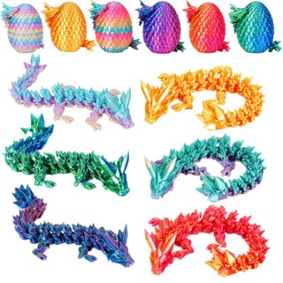 Foto 1 | Foto 1 | Set De Huevos De Dragón Yilcer Impreso En 3d Con Interior De Dragón 4 Unidades - Venta Internacional.