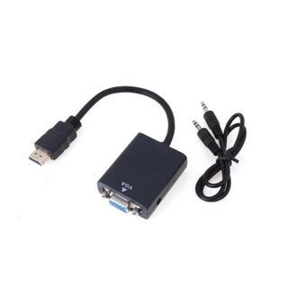 Foto 1 | Foto 1 | Cable Conversor De Adaptador Hdmi A Vga Con Audio De 3 5 Mm - Venta Internacional.