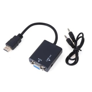 Foto 2 | Foto 2 | Cable Conversor De Adaptador Hdmi A Vga Con Audio De 3 5 Mm - Venta Internacional.