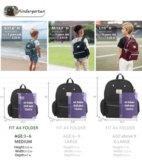 Foto 3 | Foto 3 | Mochila Atgark Kids Kindergarten School 3-6 Años - Venta Internacional.