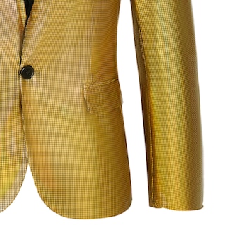 Foto 7 | Foto 7 | Disfraz Bongzuo Conjunto De Trajes De Discoteca De Los 70 Con Lentejuelas Brillantes Para Hombre - Venta Internacional.