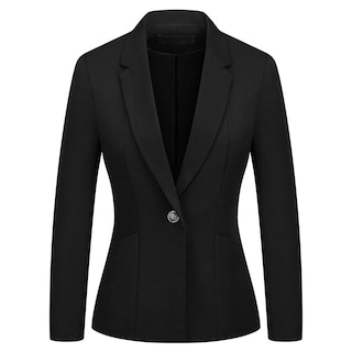 Foto 2 | Foto 2 | Conjunto De Traje Modful Chaqueta Blazer Ajustada Para Mujer Color Negro - Venta Internacional.