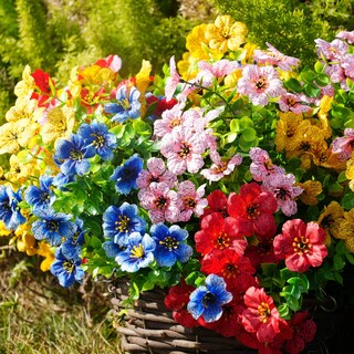Foto 4 | Foto 4 | Flores Artificiales Trytuny Resistentes A Los Rayos Uv Para Exteriores 20 Unidades - Venta Internacional.
