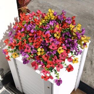 Foto 2 | Foto 2 | Flores Artificiales Homsunny Para Decoración Primaveral 12 Unidades - Venta Internacional.