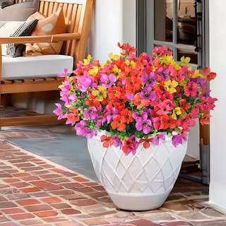Foto 6 | Foto 6 | Flores Artificiales Homsunny Para Decoración Primaveral  12 Unidades - Venta Internacional.