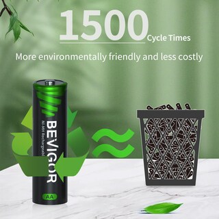 Foto 6 | Foto 6 | Baterías Recargables Bevigor Aa 2800 Mah 1.2 V Ni-mh 16 Unidades - Venta Internacional.