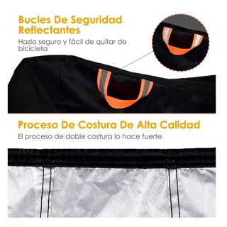 Foto 3 | Foto 3 | Funda Para Bicicleta Tela Oxford Impermeable 110 X 200 Cm - Venta Internacional.