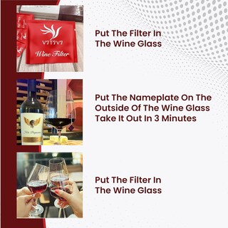 Foto 5 | Foto 5 | Purificador De Vino The Wand Paquete De 18 Filtros Para Vino De 200 Ml - Venta Internacional.