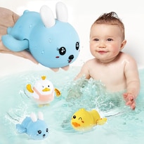 Juego De Juguetes De Baño Wind Up Para Niños Y Cestas De Pascua - Venta Internacional.