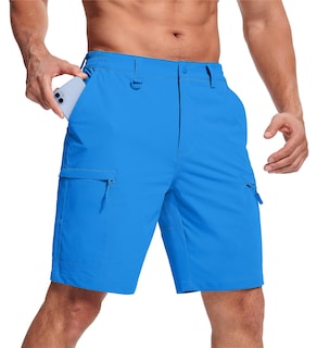 Foto 1 | Foto 1 | Pantalones Cortos Cargo Magcomsen De Secado Rápido Resistentes Al Agua Para Hombre  Color Azul - Venta Internacional.