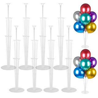 Foto 1 | Foto 1 | Kit De Soporte Para Globos Voircoloria Para Decoración De Mesa Y Fiesta 8 Juegos - Venta Internacional.
