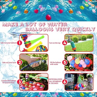 Foto 5 | Foto 5 | Globos De Agua Limika Para Niños Y Adultos Con Kits De Recarga - Venta Internacional.