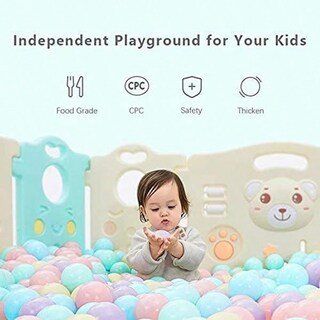 Foto 2 | Foto 2 | Ball Pit Balls Moonxhome Macaron Ocean De 5 5 Cm Paquete De 100 - Venta Internacional.
