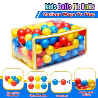 Foto 2 | Foto 2 | Ball Pit Balls Vanland Para Bebés Y Niños Pequeños Con Bolsa De Almacenamiento - Venta Internacional.