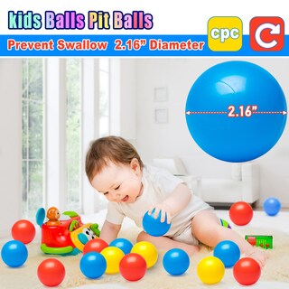 Foto 3 | Foto 3 | Ball Pit Balls Vanland Para Bebés Y Niños Pequeños Con Bolsa De Almacenamiento - Venta Internacional.