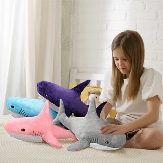 Foto 4 | Foto 4 | Peluche De Peluche Mupi Shark De 1 M  Color Gris Océano  Para Niños - Venta Internacional.