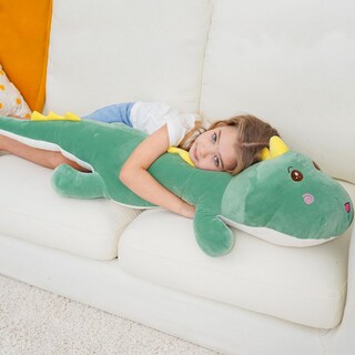 Foto 3 | Foto 3 | Almohada Corporal Suave Con Forma De Dinosaurio De Felpa 100 Cm/40 Pulgadas Tianmihou - Venta Internacional.