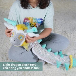 Foto 5 | Foto 5 | Almohada De Felpa Nadou Tloz Con Forma De Dragón Ligero 110 Cm Regalo Para Niños - Venta Internacional.