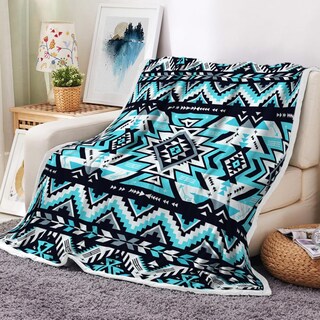 Foto 5 | Foto 5 | Manta Con Diseño Azteca Tribal Del Sudoeste De Estados Unidos - Venta Internacional.