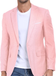 Foto 1 | Foto 1 | Chaqueta Deportiva Para Hombre Modelo Blazer Wehilion Color Rosa Para Verano - Venta Internacional.