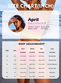 Foto 6 | Foto 6 | Conjunto De Bikini Herseas Traje De Baño De Cintura Alta Para Mujer Color Rosa M - Venta Internacional.